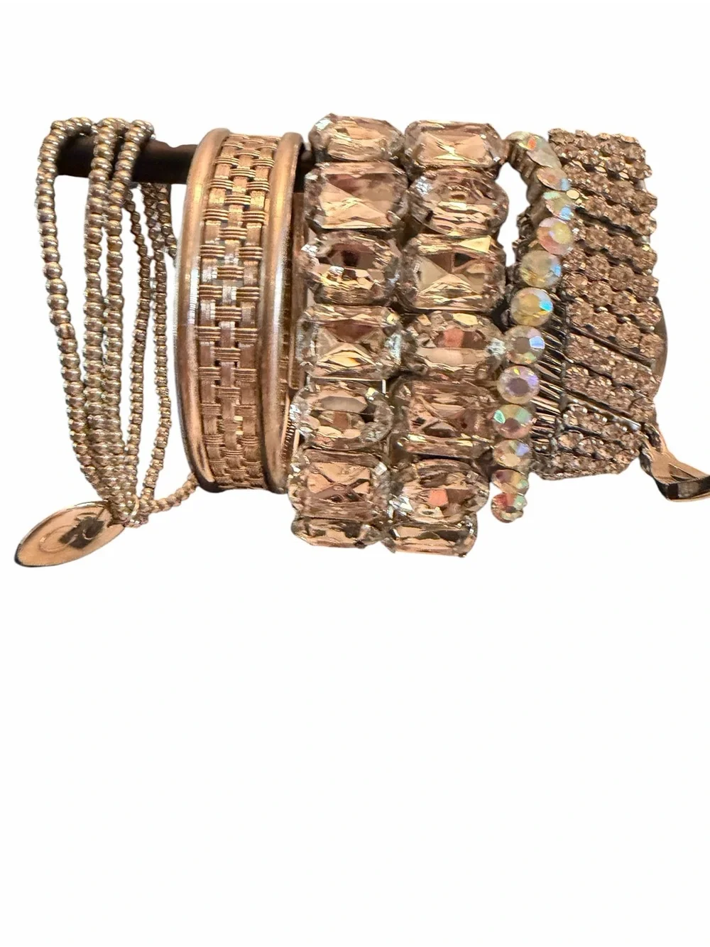 Mixed Silver-Tone Bracelet Set - Women Jewelry